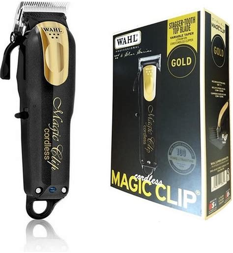 Wahl magic clip cirdless gold